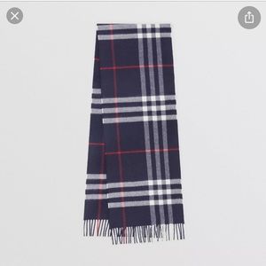NWT 100% Cashmere Burberry Scarf
